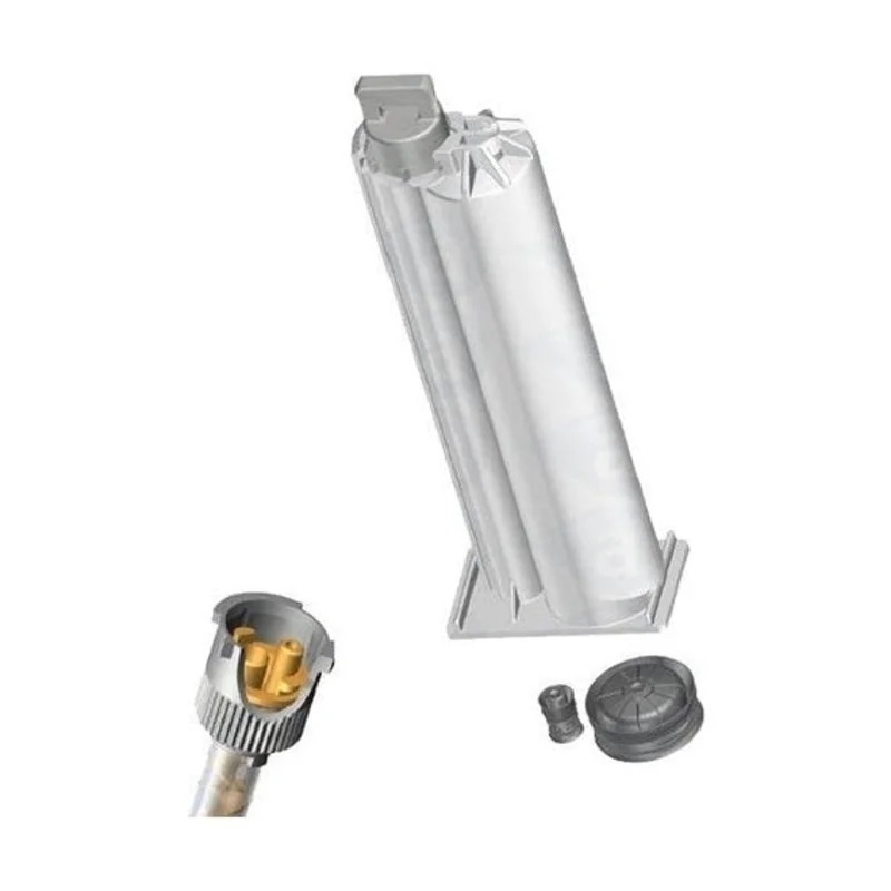 MixPac 50ml Empty 10:1 Ratio 2-Part B-System Cartridges with sealing cap & pistons