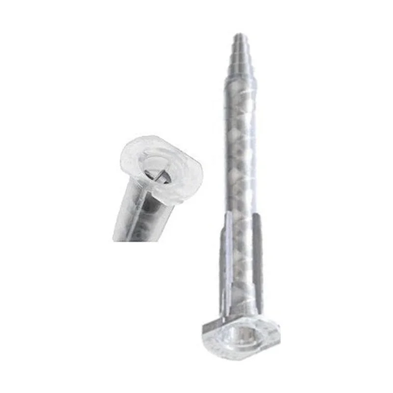 MixPac MAH-05-13T Small Mixing Nozzle for 50ml Cartridges - 3 5/16-inch 13-element Bayonet Static Mixers