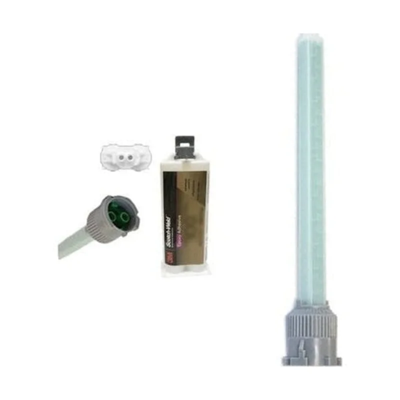 MixPac MBQ 05-24L Mixing Nozzles - for 3M EPX 50ml Duo-Pak Adhesive Cartridges (Longer 24-element, 4.5in, 1:1 & 2:1 ratios)
