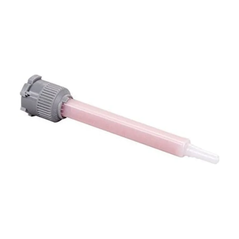 MixPac MBQX 05-16L Mixing Nozzles-Orange 3.5-Inch 16-Element Square-for 50ml Gray-Cap Cartridges (10:1 & 4:1 ratio)