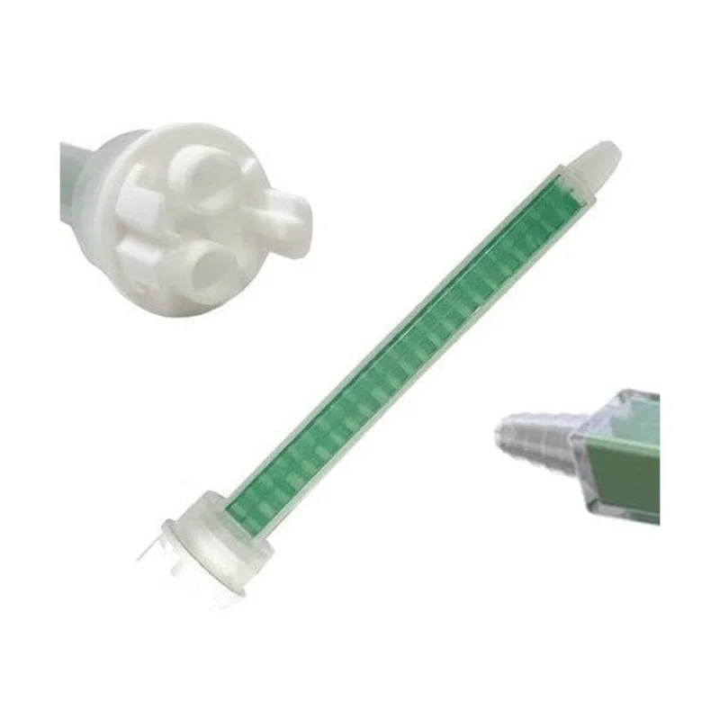 MixPac MFQ 08-24T F-System Square Quadro Mixing Nozzle for 1:1 & 2:1 ratio larger 2-part cartridges (200ml, 225ml, 250ml, 380ml, 400ml)