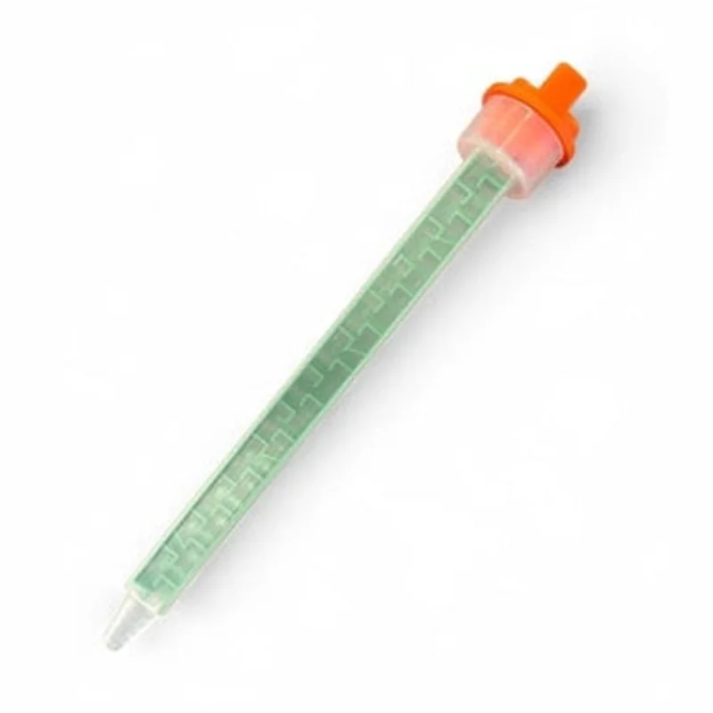 MixPac MFQX 08-24T (116039) F-System Square Quadro Mixing Nozzle (24 element, 8mm ID) for 10:1 & 4:1 ratio larger 2-part cartridges (490ml)