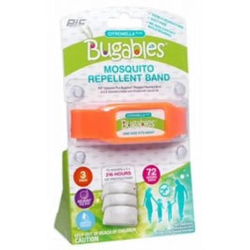 Mosquito Repellent Silicone Band, Deet Free