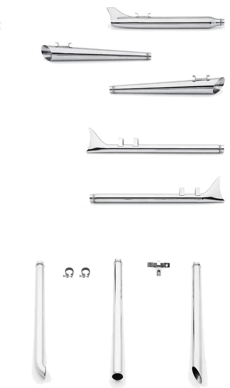 Mufflers and Tail Pipe ExtensionsFor Late 1985-1994 Touring Models