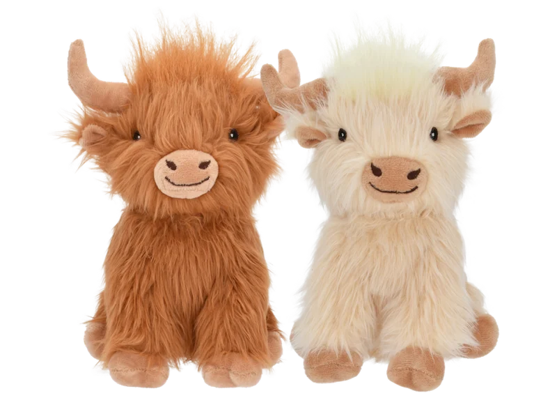 Multipet Highland Cow Dog Toy