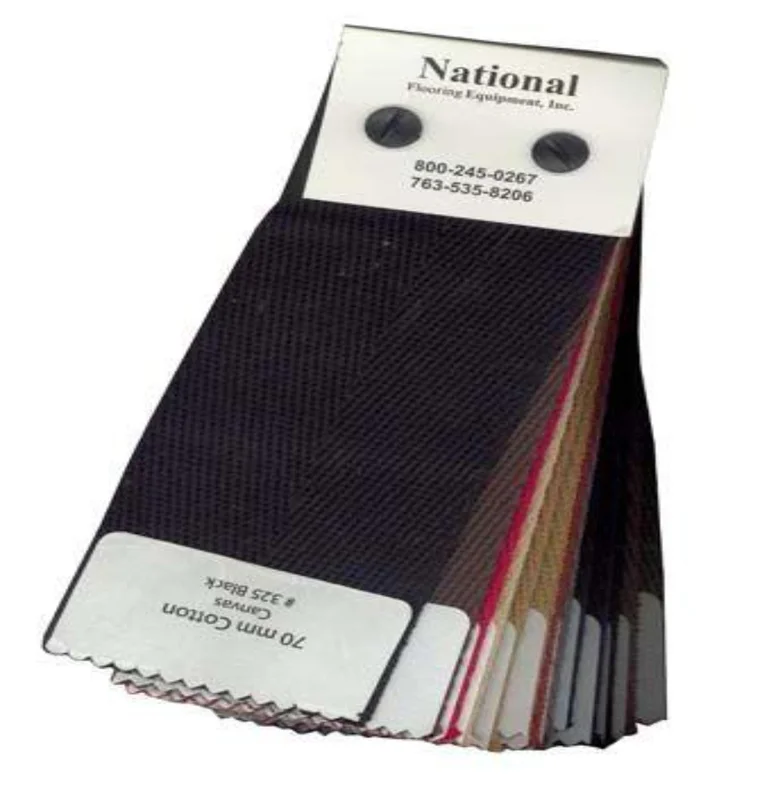 National 1096 Canvas Binding Color Chart