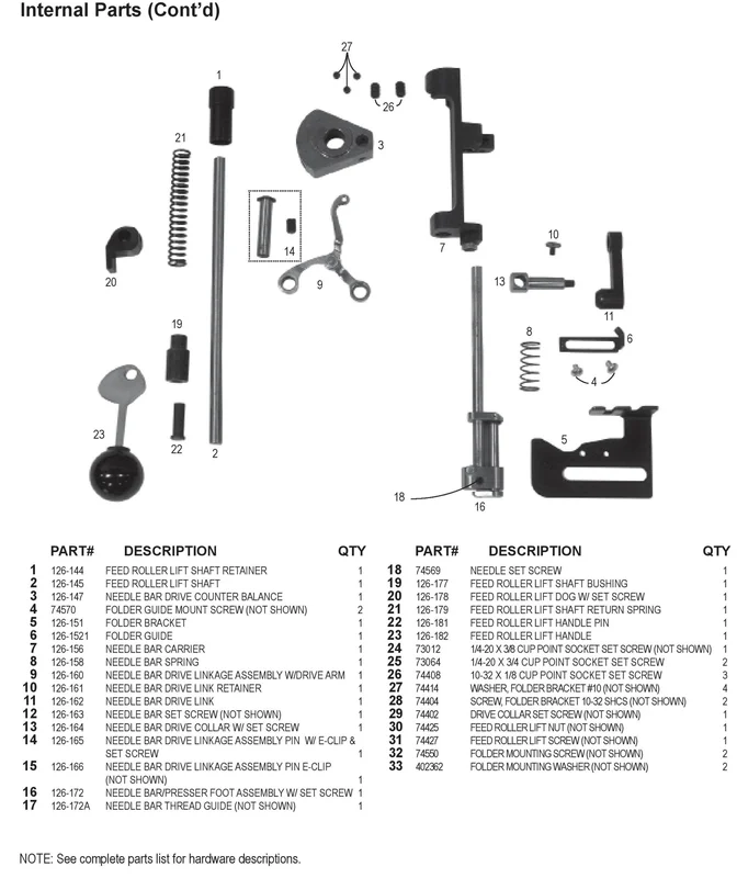National 126-07 Nut, Binding Spindle