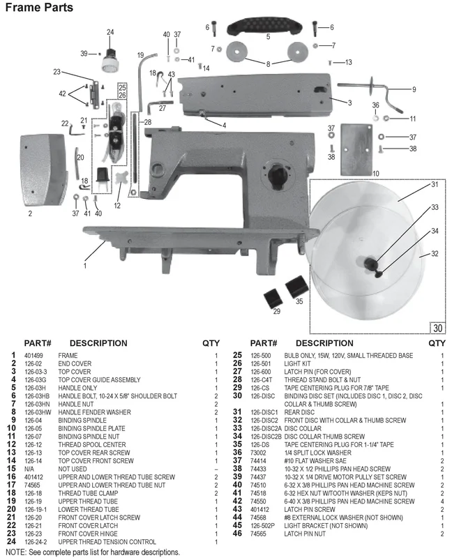 National 126-546 Link, Control, Shuttle Oscillator, with Screw