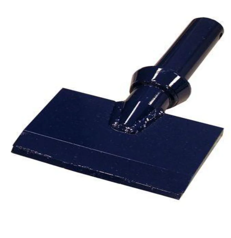 National 7072-6 6" x 4" Carbide Tip Straight Shank Floor Scraper Blade