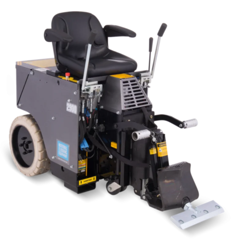 National Equipment 2900 High Speed Ride On Floor Scraper Machine