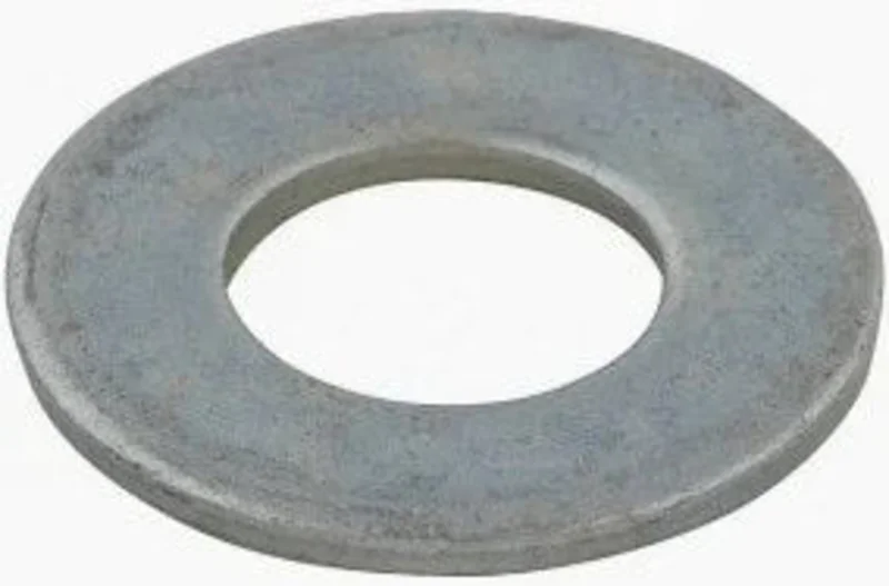 National Equipment 401452 Washer, Flat, 1/2", SAE, Clear Zinc
