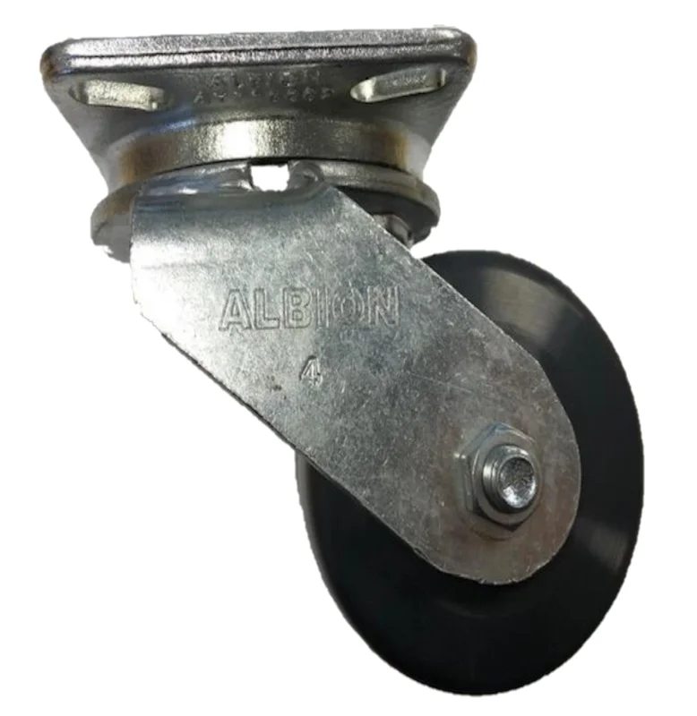 National Equipment 401597 Caster, HD, Kingpinless, Single Wheel