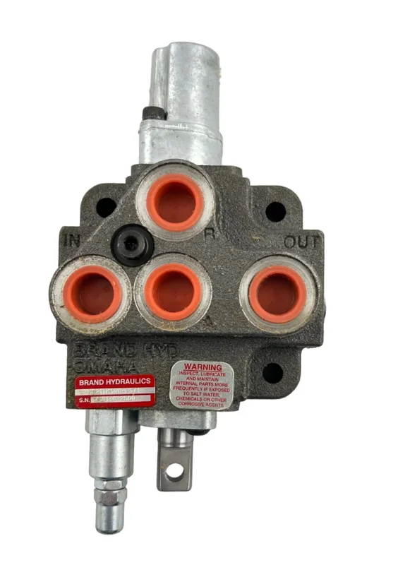 National Equipment 401833 Valve, Metered, Single Spool, Low PSI