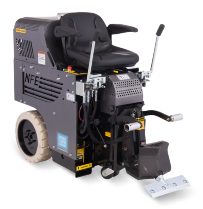 National Equipment 5700-HS High Speed All-Day Battery Powered Ride On Rip Up Machine