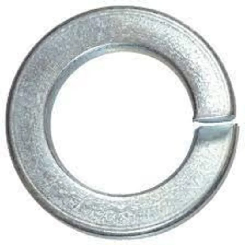 National Equipment 73002 Washer, Lock, 1/4, Clear Zinc