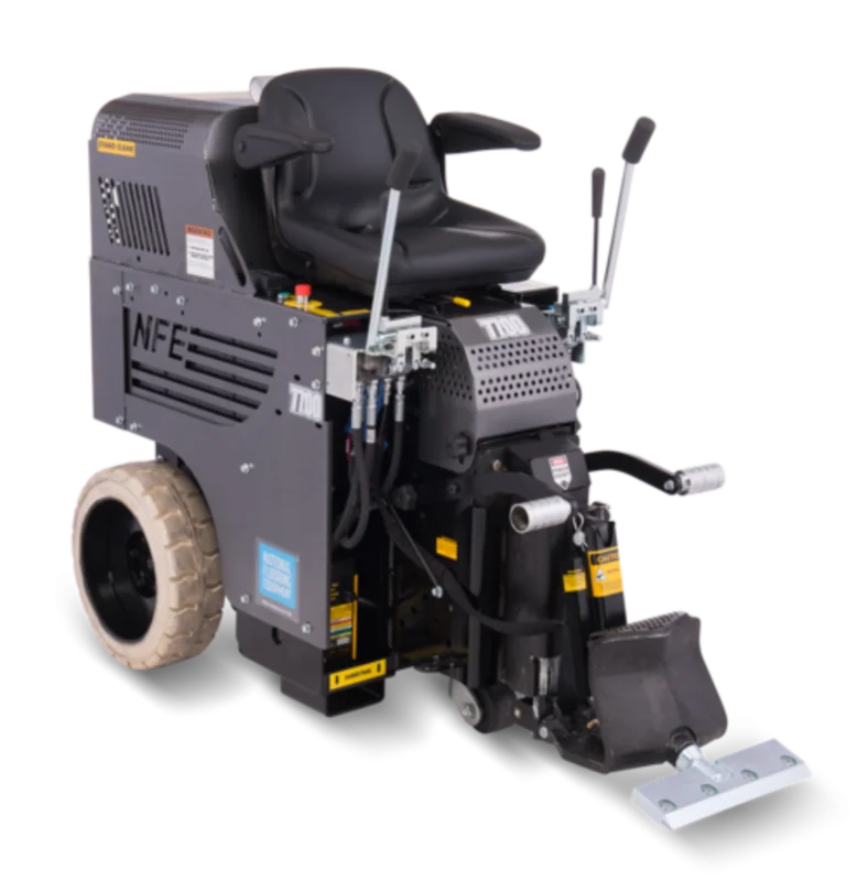 National Equipment 7700 High Speed All Day Battery Powered Ride On Rip Up Machine