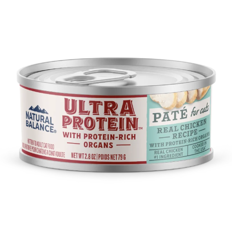 Natural Balance Ultra Protein Real Chicken with Protein-Rich Organs Recipe Cat Pate