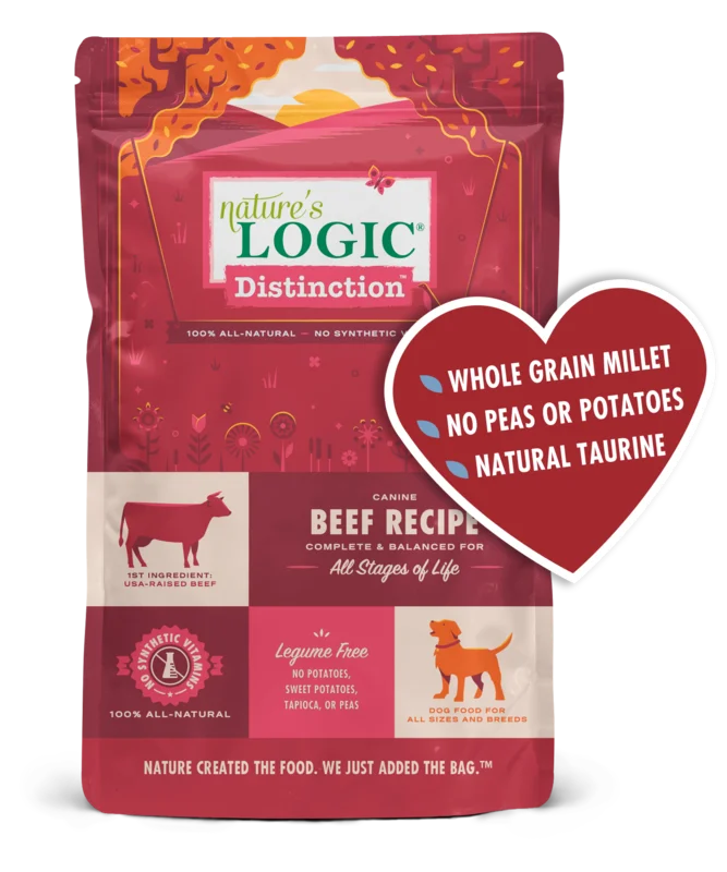 Nature's Logic Distinction Canine Beef Recipe Dry Dog Food