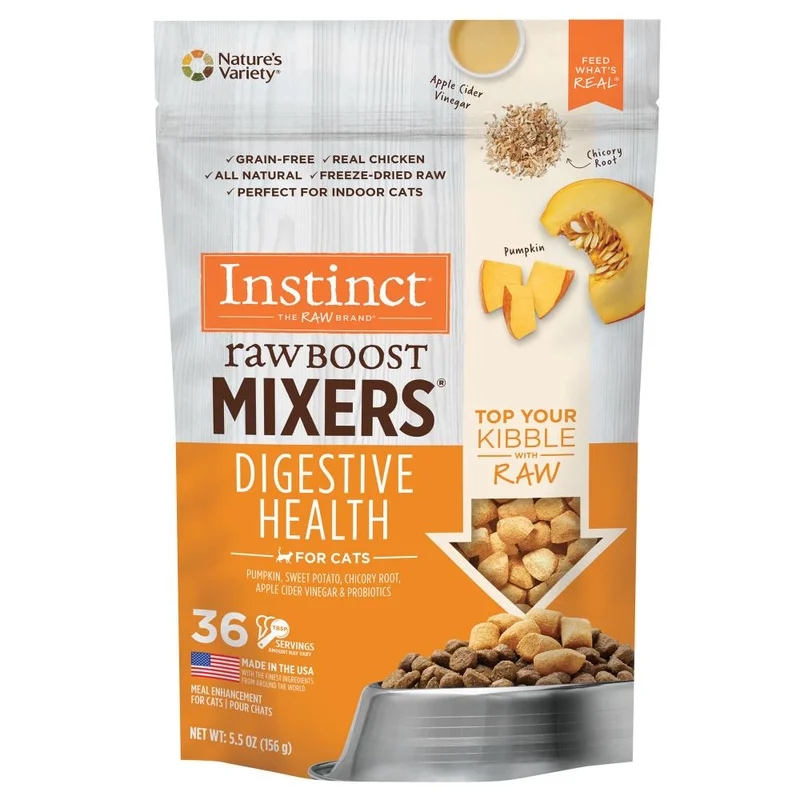 Nature's Variety Instinct Raw Boost Mixers Grain Free Gut Health Freeze Dried Raw Cat Food Topper