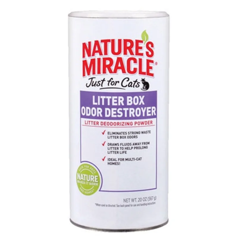 Natures Miracle Litter Box Odor Destroyer Powder