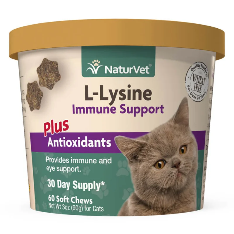 NaturVet L-Lysine  Immune Support For Cats