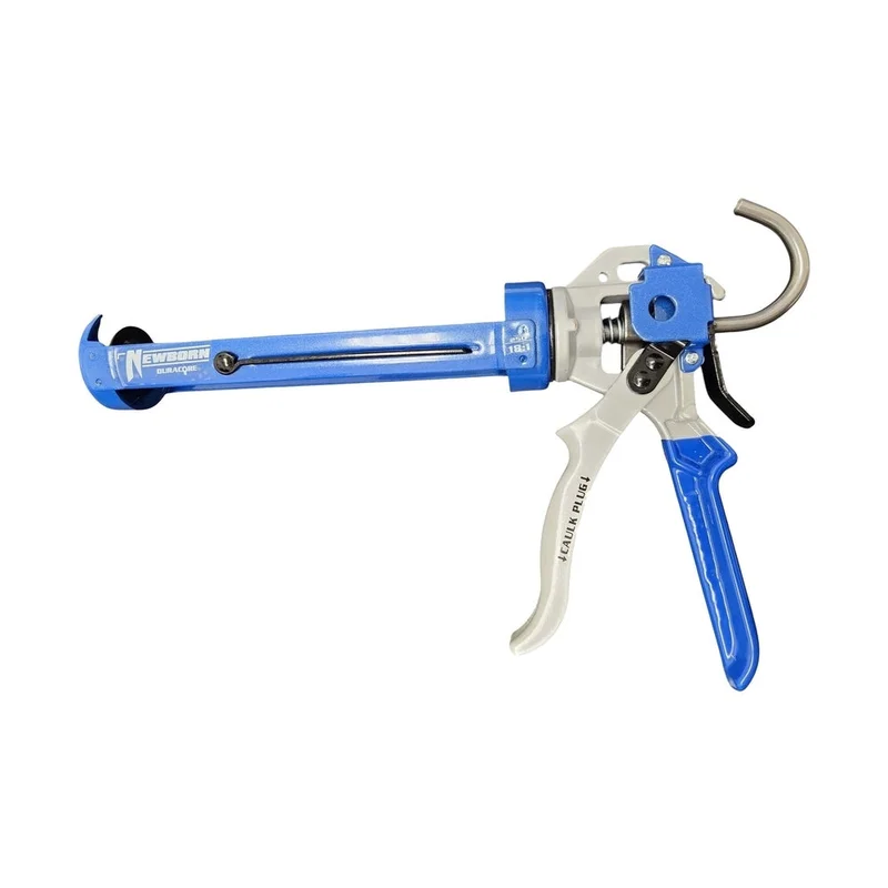 Newborn DURACORE 250 Caulking Gun All-Metal Extremely Durable 18:1 Thrust Ratio