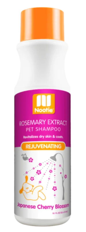Nootie Rosemary Extract Rejuvenating Japanese Cherry Blossom Shampoo for Dogs