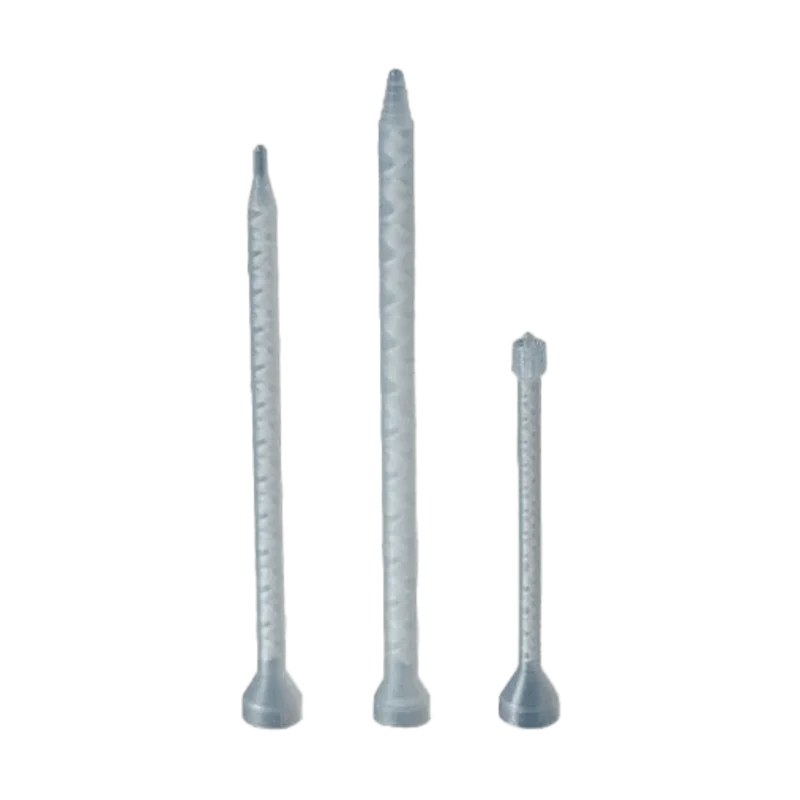 Nordson 160 Series Bell-Style Narrow Mixing Nozzle : 48-Element 9in Length : 0.19in ID (4.8mm) for thin low-viscosity material #7700825
