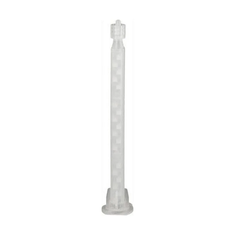 Nordson EFD 295 Series - 50ML Mixing Nozzle - High Efficiency Square-Quad 4-Inch 20-Element Luer-Lok Tip