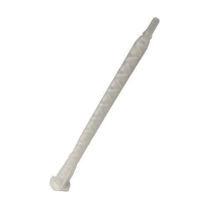 Nordson TAH 190-620H (7701510) Round-Helix bayonet 50ml Mixing Nozzle 20-element 6-inch H-Tapered w/ Luer-Lok Compatible Outlet (tip)