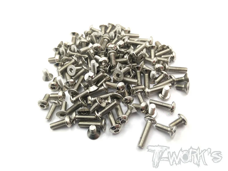 NSS-R1013 Nickel Plated Screws Set 96pcs.( For ARC R10 2013