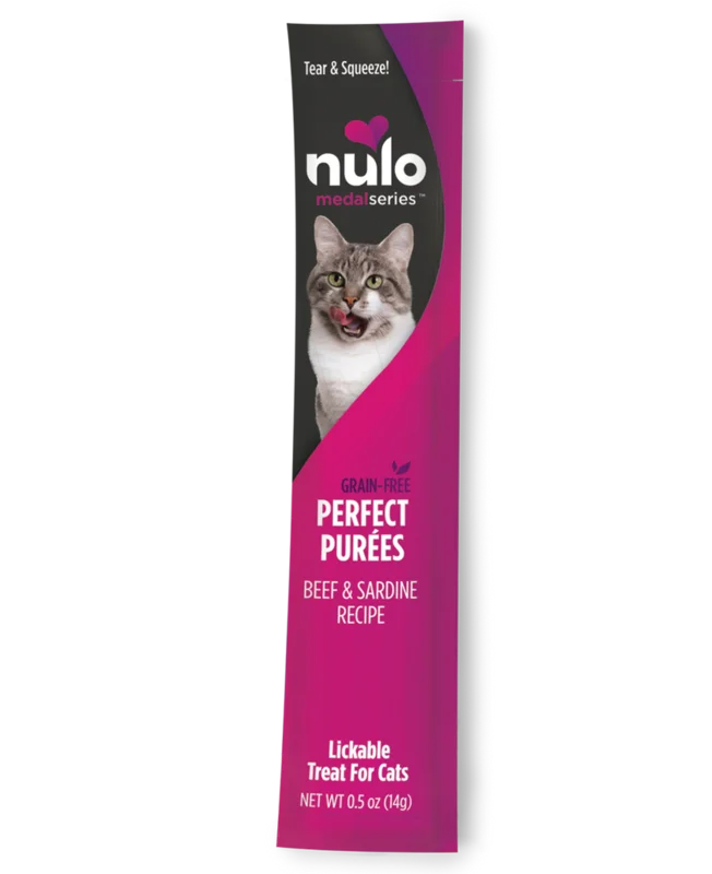 Nulo Medalseries Perfect Pure Beef & Sardine Recipe Cat Treat