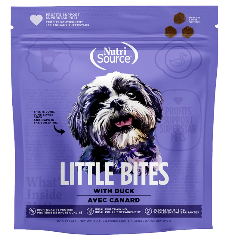 NutriSource Duck Little Bites Dog Treats