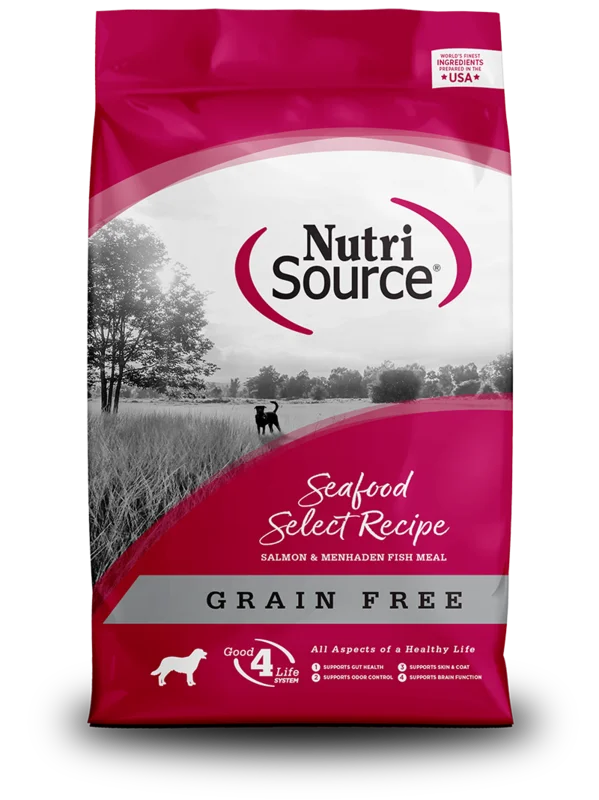 NutriSource Grain Free Seafood Select Recipe Dry Dog Food
