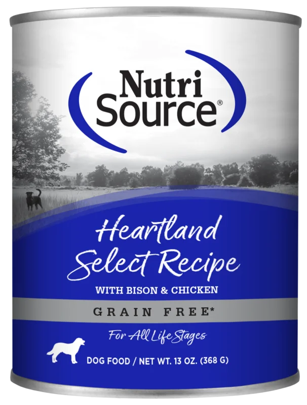 NutriSource Heartland Select Healthy Grain Free Wet Dog Food