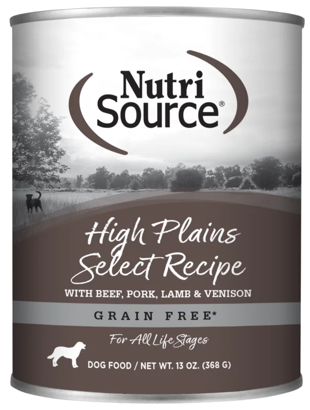 NutriSource High Plains Select Healthy Grain Free Wet Dog Food