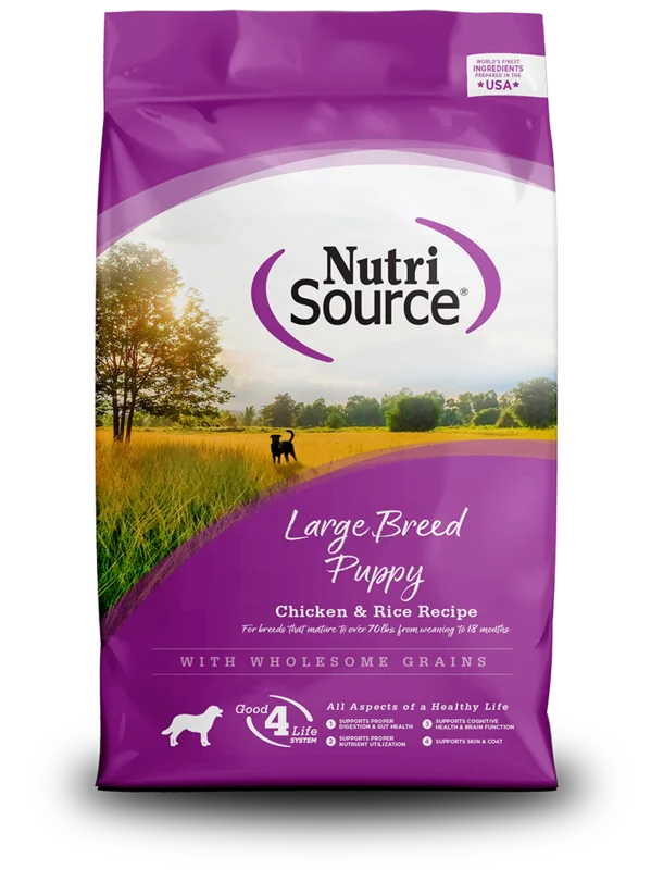 NutriSource Large Breed Puppy Recipe Dry Dog Food