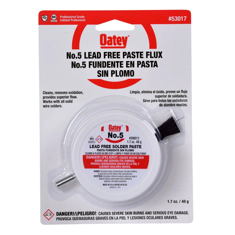 Oatey 1.7 oz. No. 5 Flux with Brush