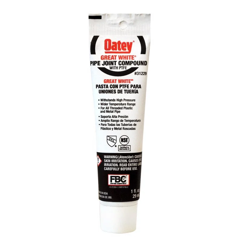 Oatey Great White Pipe Joint Compound with PTFE