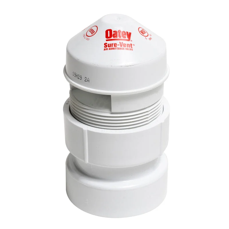 Oatey Sure-Vent 1.5 in.  2 in. 160 Branch, 24 Stack DFU Air Admittance Valve with PVC Schedule 40 adapter