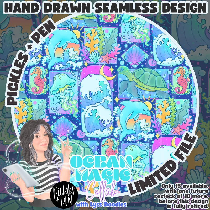 Ocean Magic Collage SMLSS [LIMITED] BLUE SMLS
