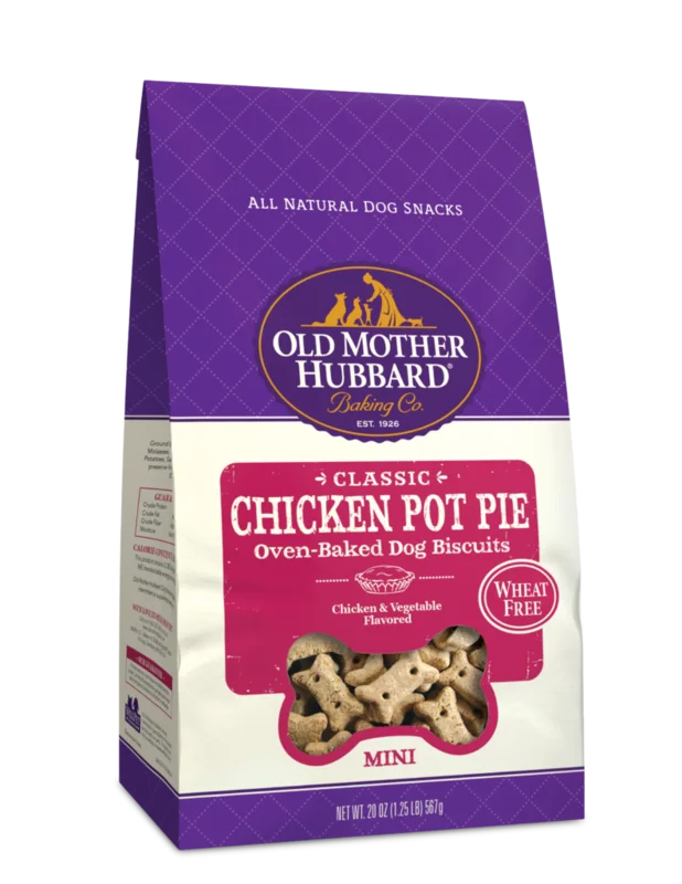 Old Mother Hubbard Chicken Pot Pie Mini Dog Biscuits