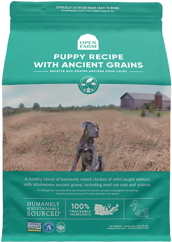 Open Farm Ancient Grains High-Protein Puppy Food