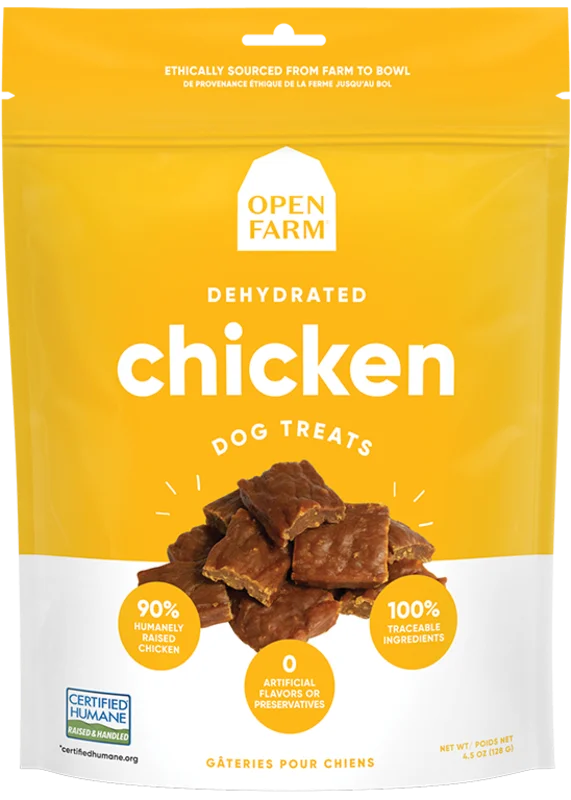 Open Farm Dehydrated Chicken Dog Treats