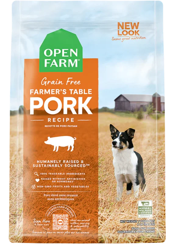 Open Farm Farmer's Table Pork Grain-Free Dry Dog Food
