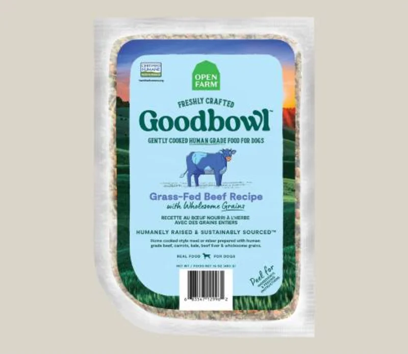 Open Farm Goodbowl Grass-Fed Beef Freshly Crafted Recipe