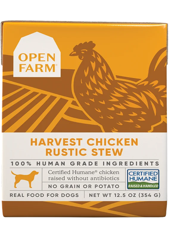 Open Farm Harvest Chicken Rustic Stew Wet Dog Food
