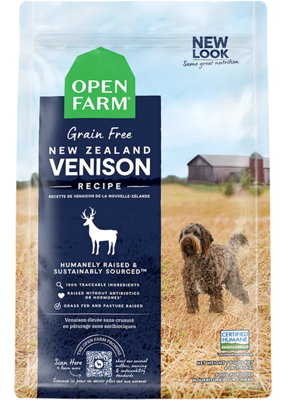 Open Farm New Zealand Venison Grain-Free Dry Dog Food