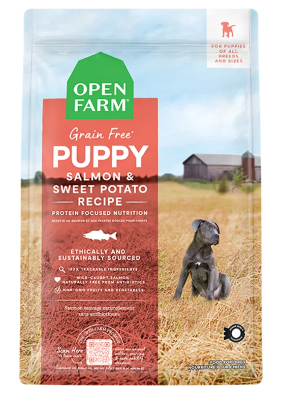 Open Farm Salmon & Sweet Potato Grain-Free Puppy Food