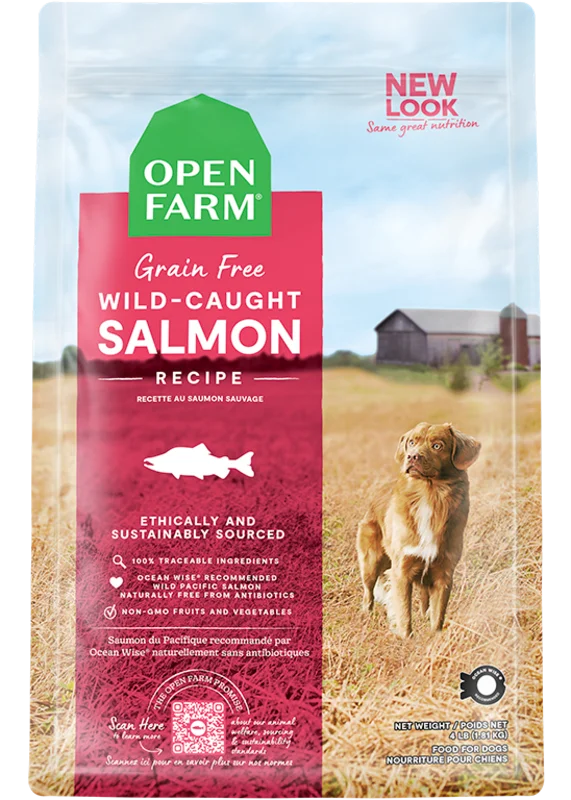 Open Farm Wild-Caught Salmon Grain-Free Dry Dog Food